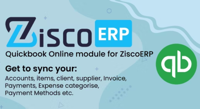 Quickbook Sync Module for ZiscorERP