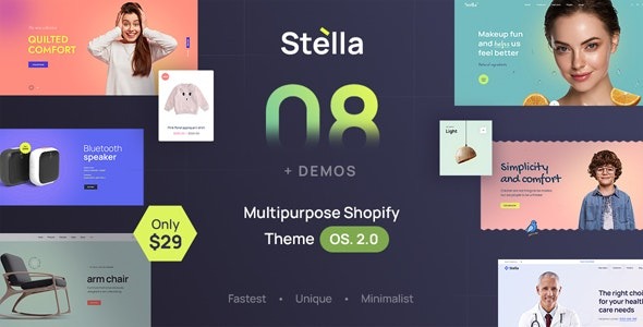 Stella- Multipurpose Shopify Theme OS - RTL Support