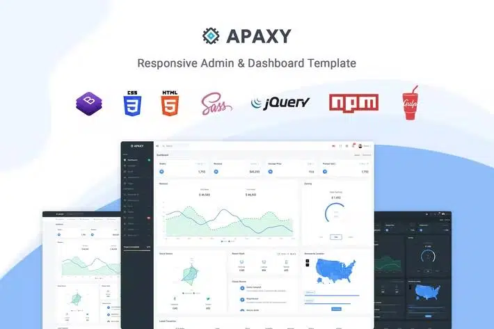 LATEST Apaxy Admin & Dashboard Template Download - CMS Code Shop