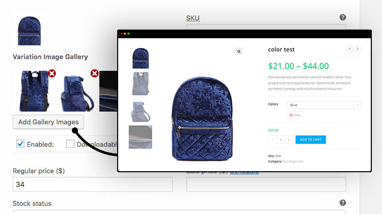 Additional Variation Images Gallery For WooCommerce [GetWooPlugins]