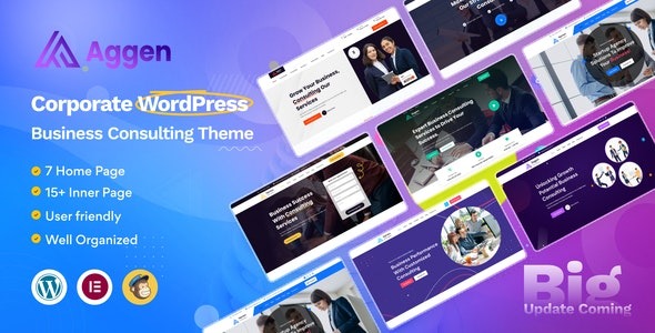 Aggen Business Consulting Theme