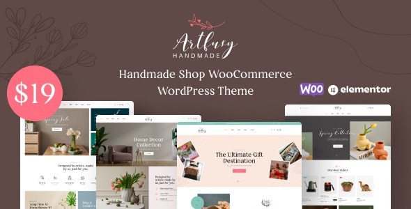 Artfusy– Handmade - Crafts Shop WordPress Theme