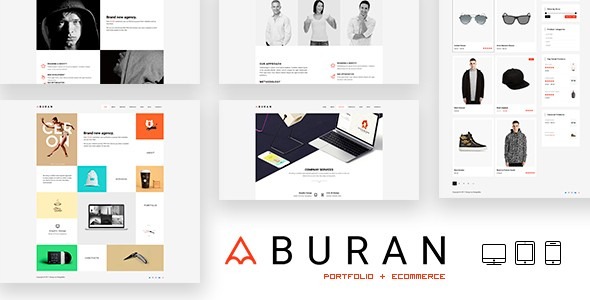 BURAN - Creative Portfolio and Business WordPress