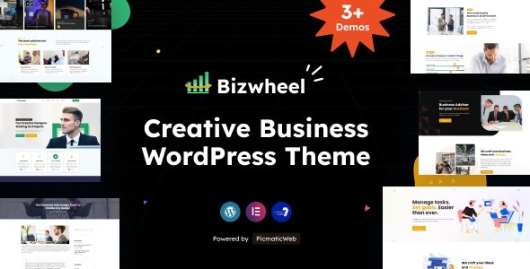 Bizwheel Creative Business WordPress Theme