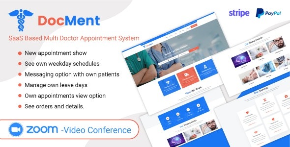 DocMent SaaS Based Multi Doctor Appointment System
