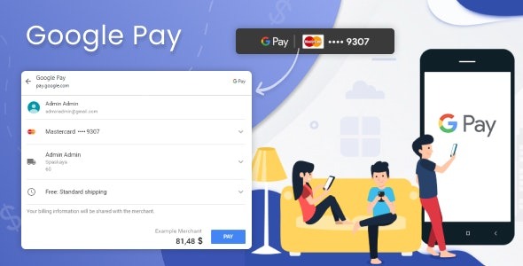 Google Pay - Click Checkout [Prestashop]