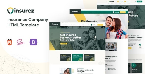 Insurez Insurance Company WordPress Theme