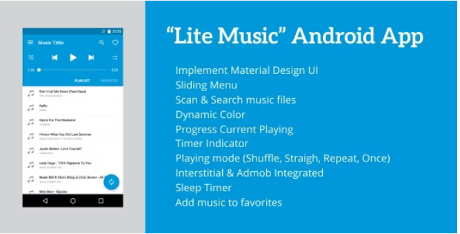 Lite Music Android Music Player