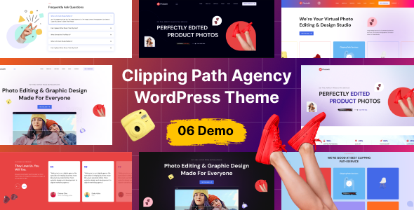 Photodit Clipping Path Agency WordPress Theme