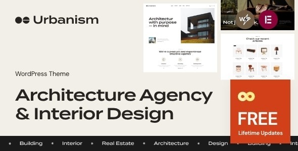 Urbanism- Architecture Agency - Interior Design WordPress Theme