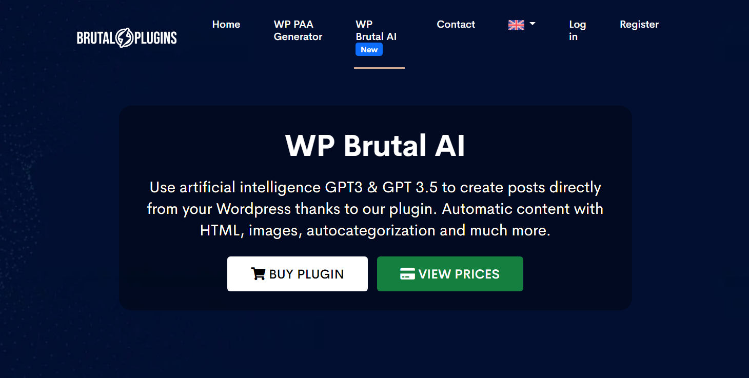 WP Brutal AI