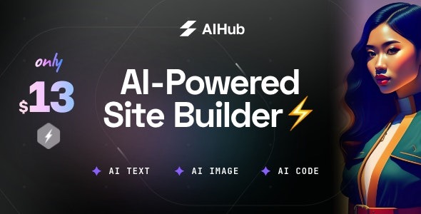 AIHub AI Powered Startup - Technology WordPress Theme