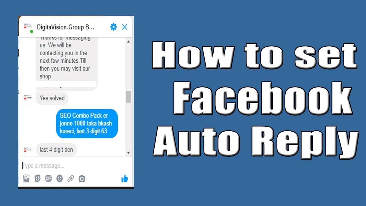 Facebook Auto Reply (SAAS Ready)