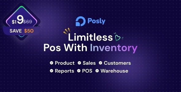 Posly Pos with inventory Management System