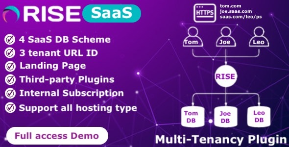 RISE CRM SaaS Plugin Transform Your RISE CRM into a Powerful Multi-Tenancy Solution