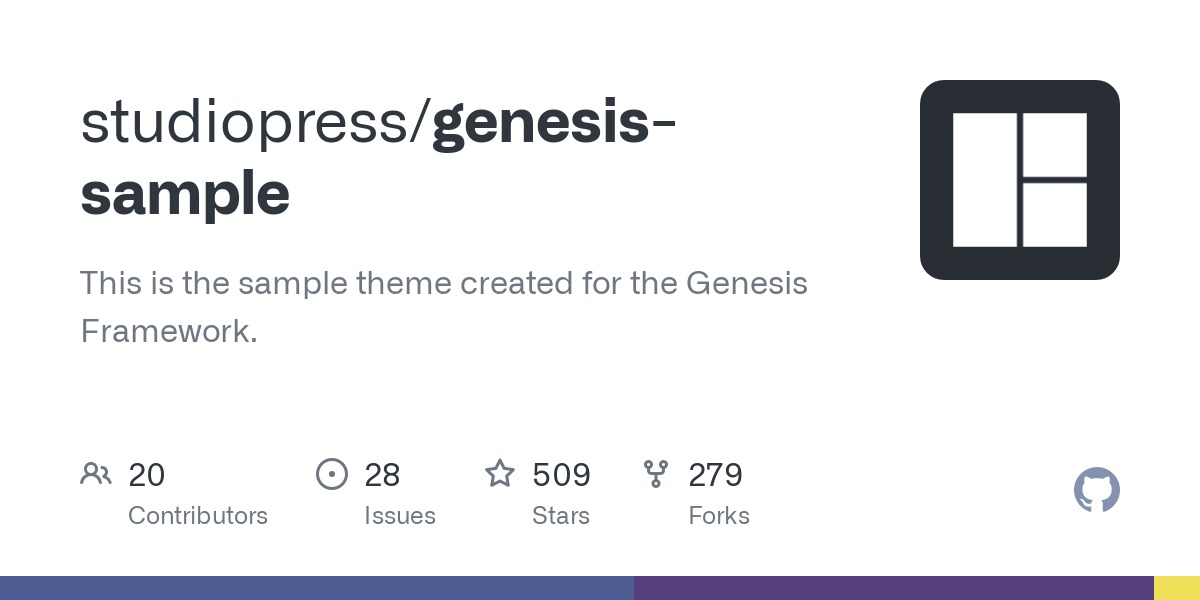 StudioPress Genesis Sample WordPress Theme