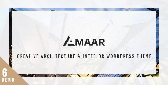 Amaar Creative Architecture - Interior WordPress Theme