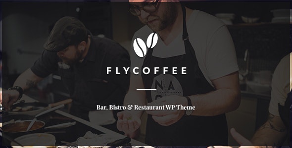 FlyCoffee Shop - Responsive Cafe and Restaurant WordPress Theme
