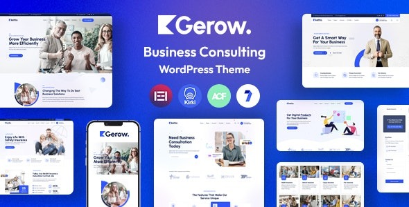 Gerow Business Consulting WordPress Theme