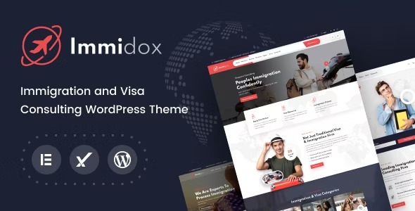 Immidox Immigration WordPress Theme