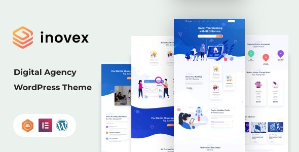 Inovex SEO - Marketing Agency WordPress Theme + RTL