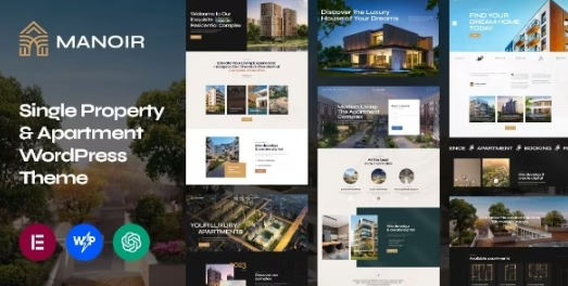Manoir Single Property - Apartment WordPress Theme