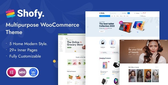 Shofy Highly Customizable WooCommerce WordPress Theme + RTL