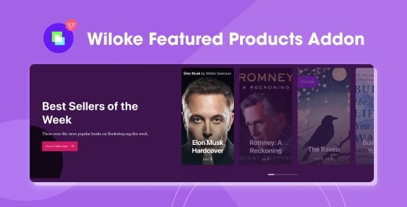Wiloke Featured Products Elementor