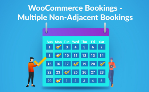 WooCommerce Multiple Non-Adjacent Bookings By PluginHive