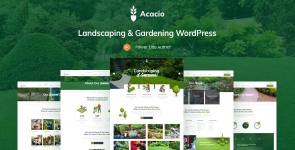 Acacio Landscape & Gardening By fox-themes
