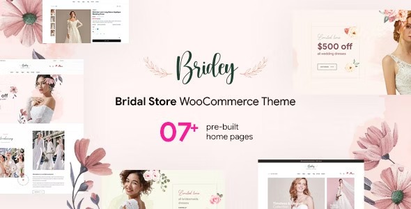 Bridey - Bridal Store WooCommerce WordPress Theme