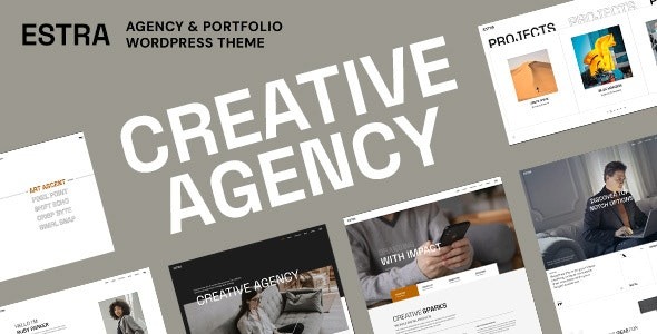 Estra Creative Agency and Portfolio Theme