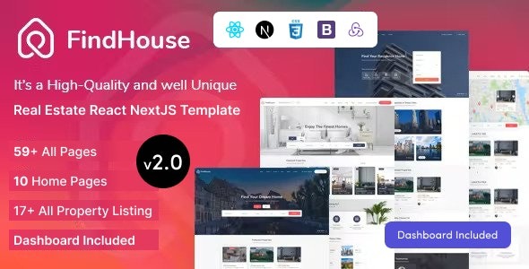 FindHouse - - Real Estate React NextJS Template