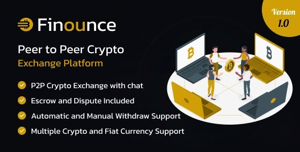 Finounce- An Advance Peer to Peer Crypto Exchange Platform