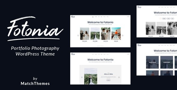 Fotonia Portfolio Photography Theme for WordPress