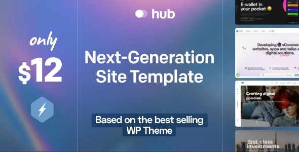 Hub HTML Responsive Multi-Purpose Template