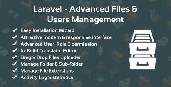 Laravel Advanced Files - Users Management