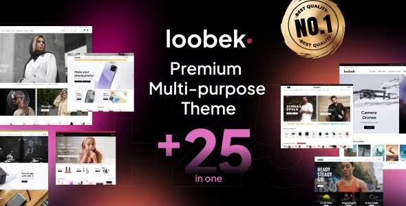 Loobek Elementor Multipurpose WooCommerce Theme