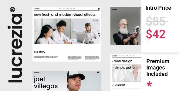 Lucrezia Creative Agency Theme