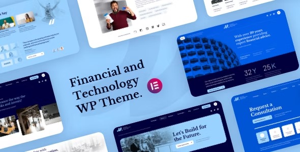 MLab Financial and Technology WordPress Theme