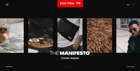 Manifesto Creative Portfolio Theme