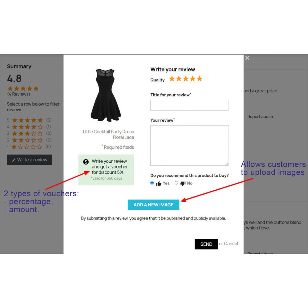 Prestashop Advanced Reviews with photos