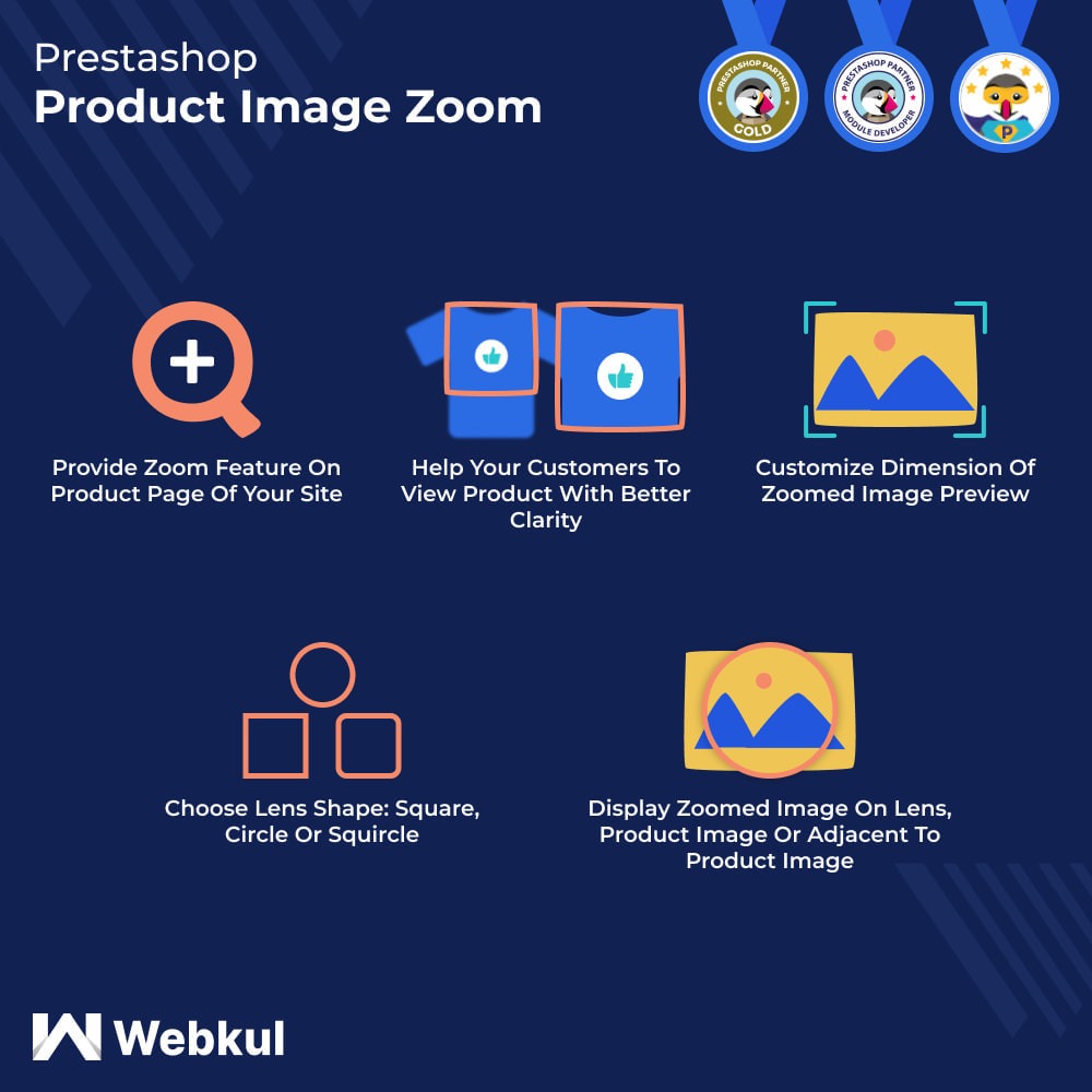 Prestashop Product Image Zoom Module