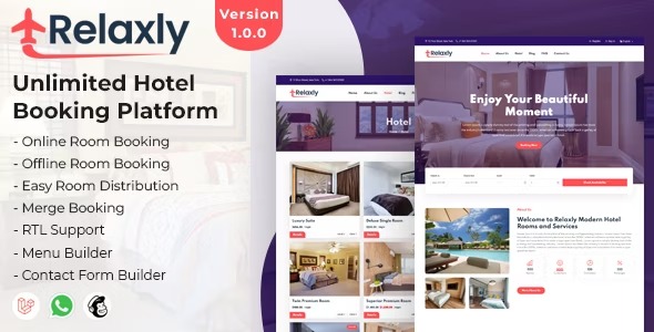 Relaxly Unlimited Hotel Booking Platform March