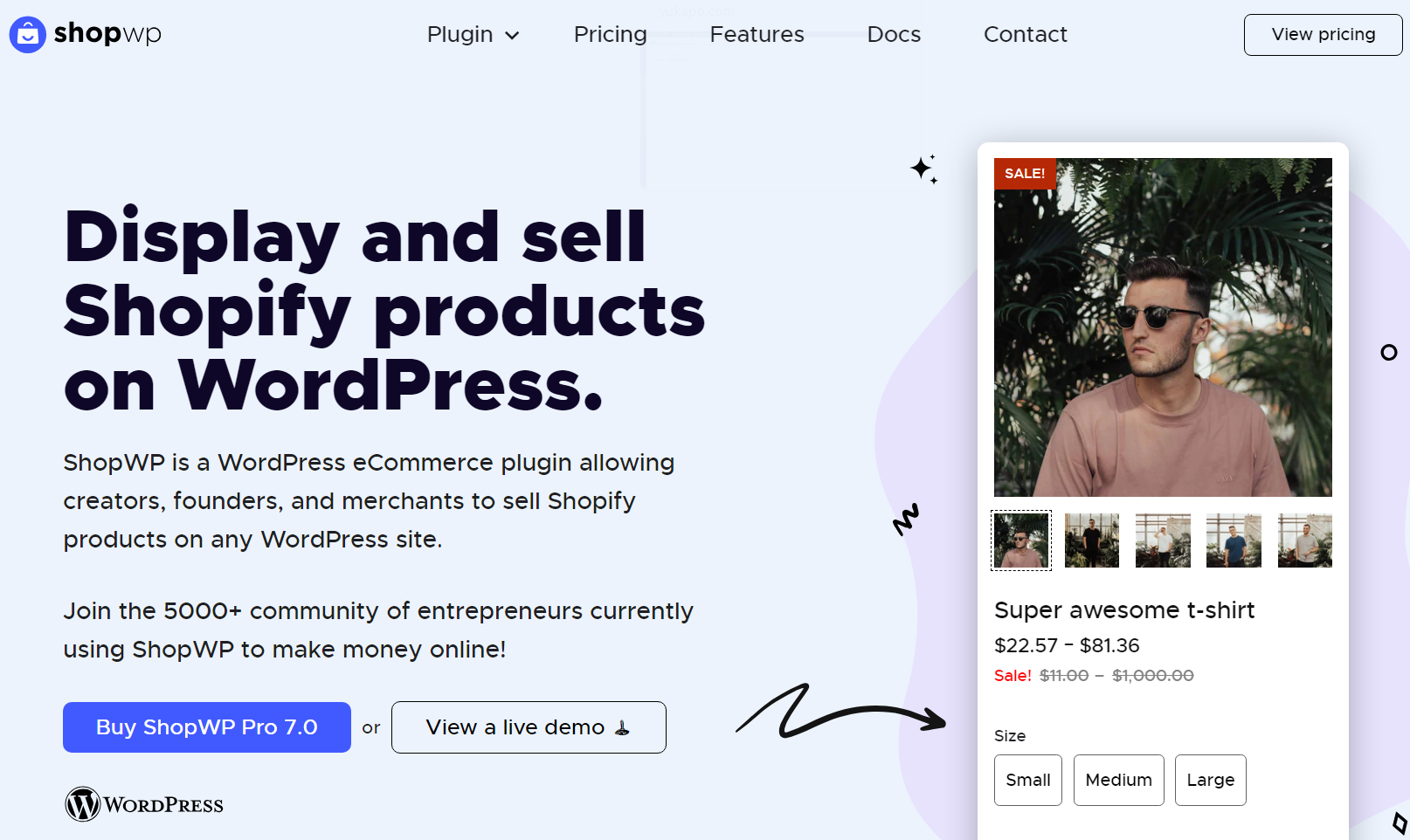 ShopWP Pro - Sale Shopify Products on WordPress