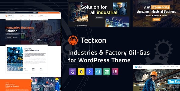Tectxon Industry - Factory WordPress Theme