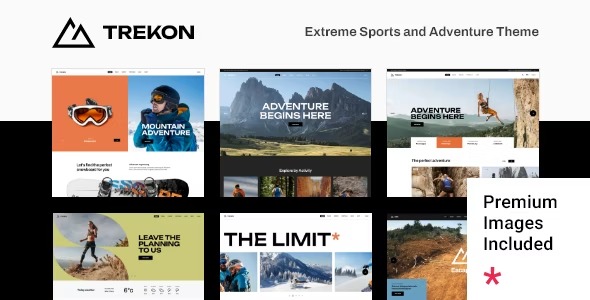 TrekOn Extreme Sports and Adventure Theme