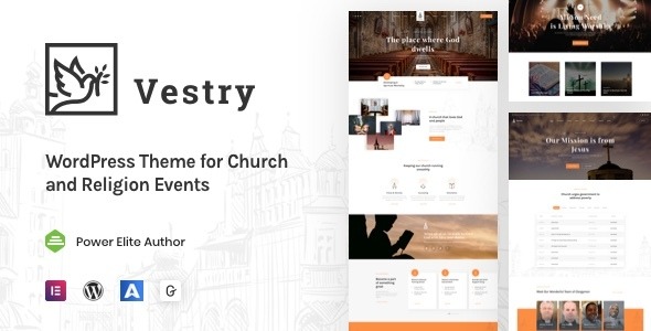 Vestry Church WordPress Theme