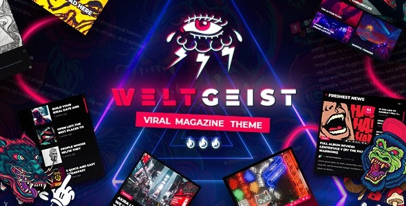 Weltgeist Viral Magazine Theme