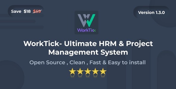 WorkTick HRM - Project Management